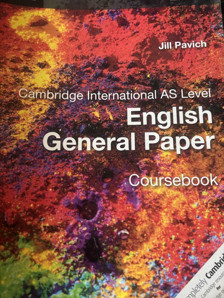 English General Paper - A level